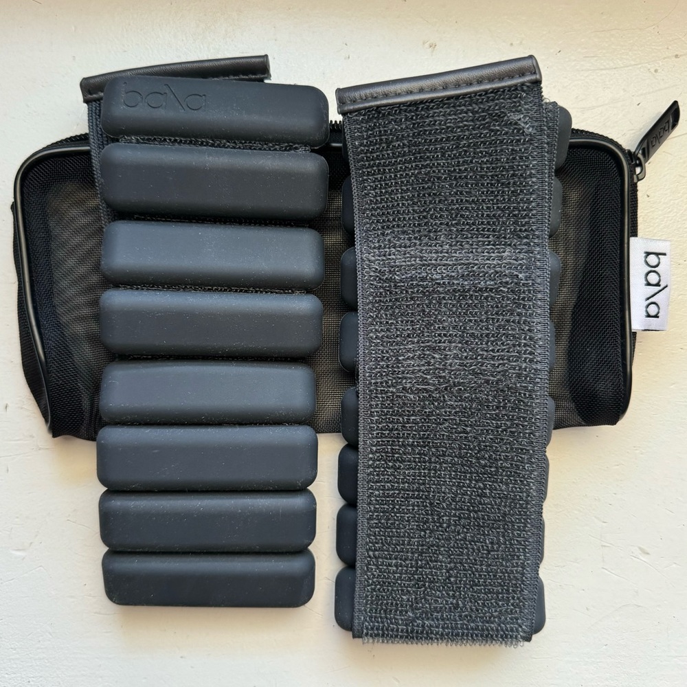 Like New! Bala Bangles 1 Pound Ankle or Wrist Weights (Charcoal)